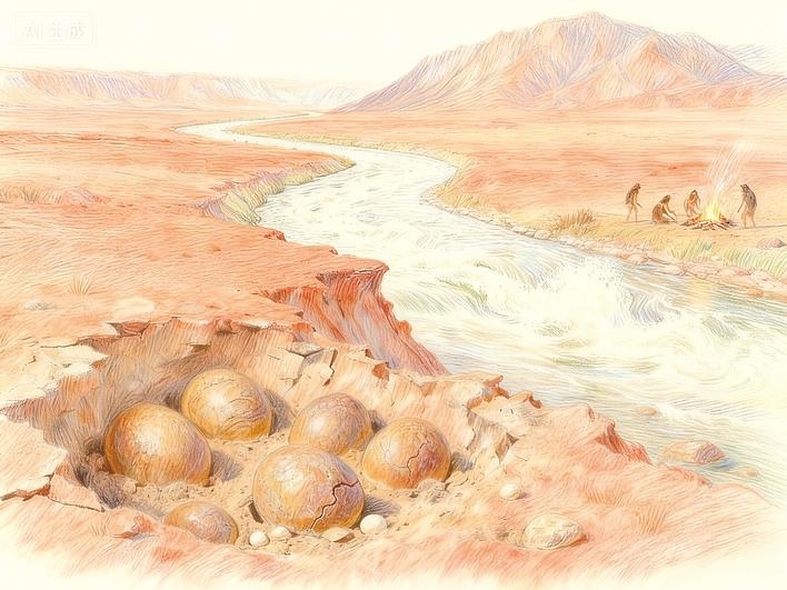 郧阳发现百万年前古汉江阶地遗迹